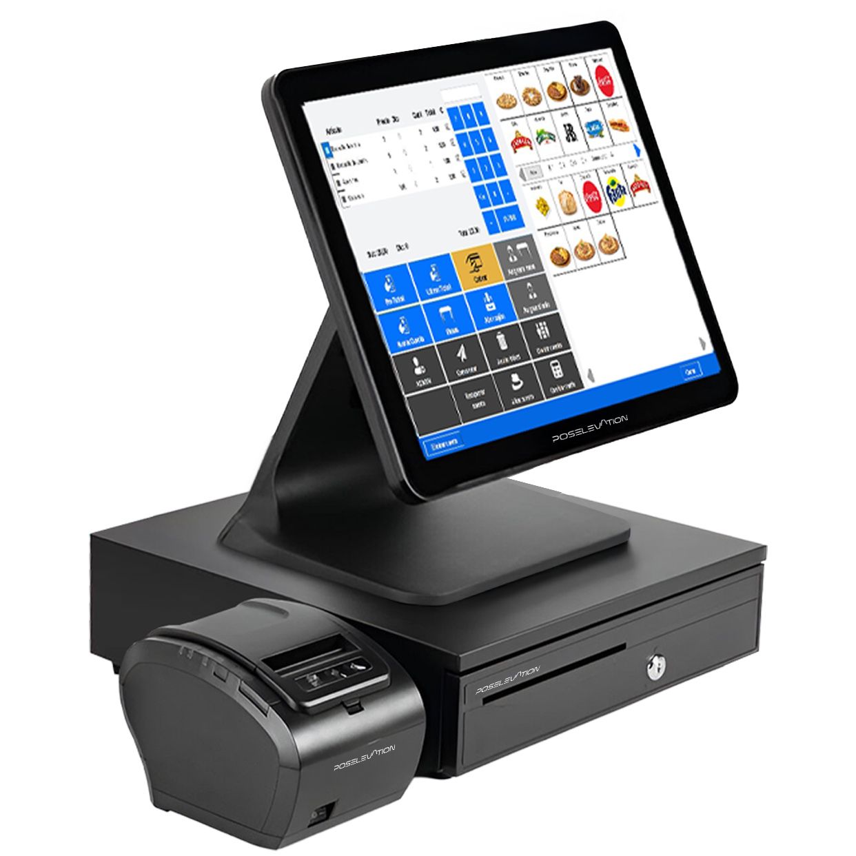 POS tactile tout compris pour l'hôtellerie.