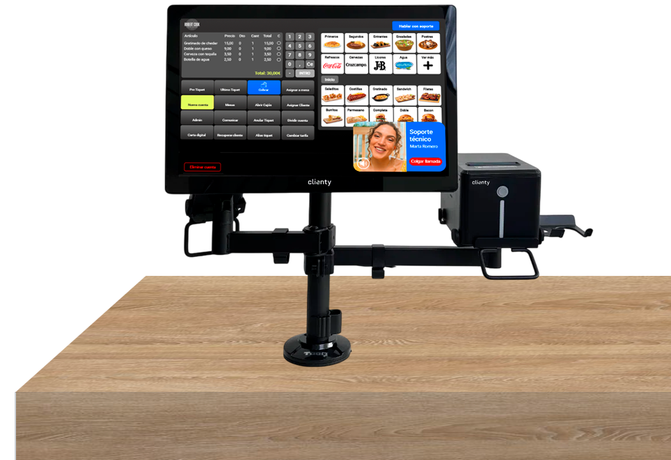 POSELEVATION PRO touch POS pour l'hôtellerie.