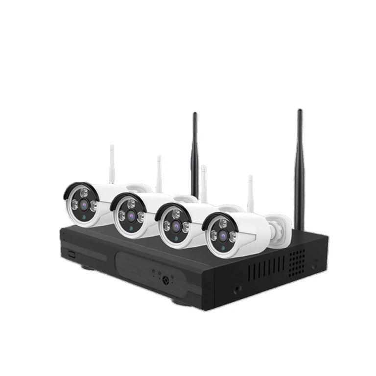 Pack 4 Cámaras Vigilancia Exteriores WIFI con Protección contra el Agua IP66